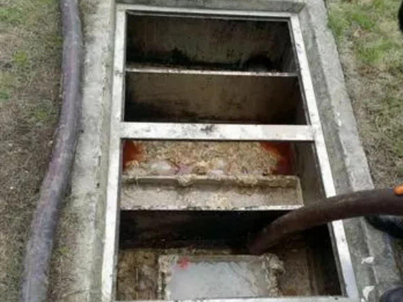 三台隔油池清理